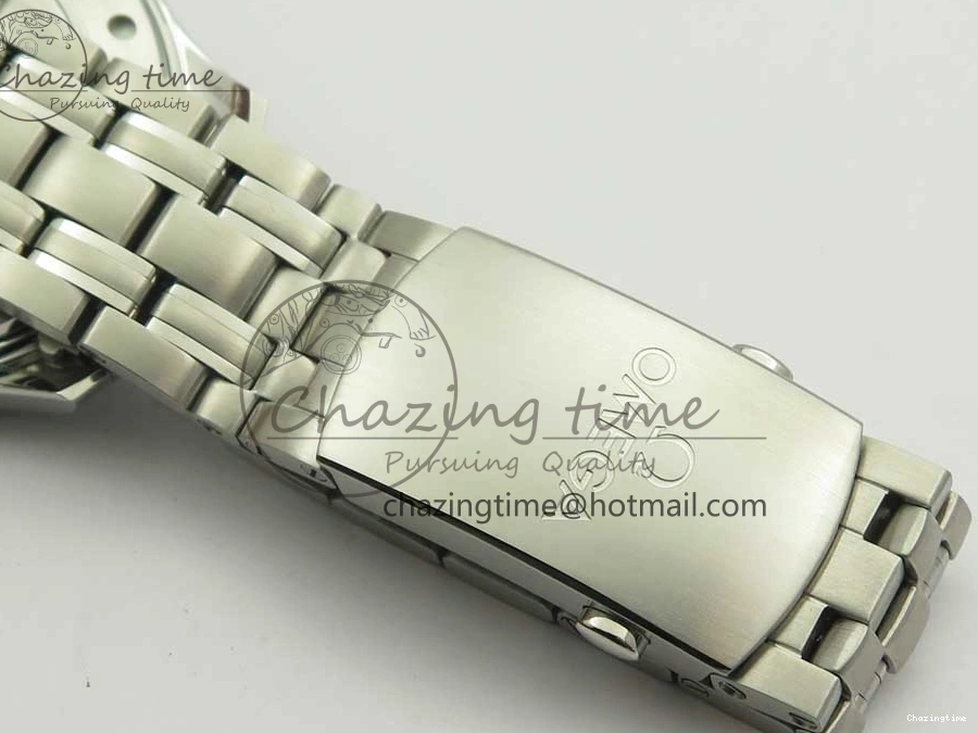 0206 Seamaster 300M Chronometer SS “007” Limited Edition OMF 1:1 Best Edition on SS Bracelet A2824 (Black Balance Wheel) V Seasonal 7952